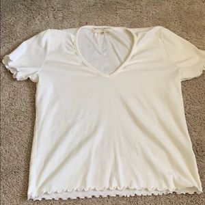 Project Social T V-Neck Lettuce-Edge T-shirt